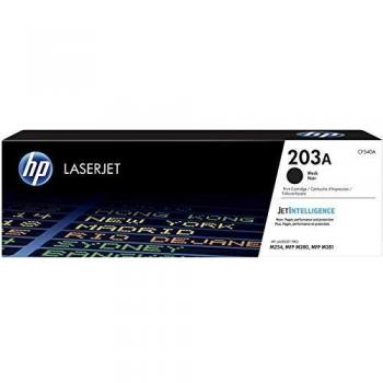 HP 203A CF540A Cartuccia Toner Originale, da 1400 Pagine, Compatibile con le Stampanti HP Color LaserJet Pro MFP Serie M250 e M280, Nero