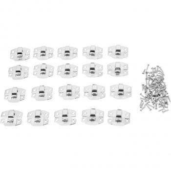 Juego de 20 pestillos decorativos de madera para cajas de joyería