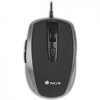 Top Mouse Ottico NGS Silver 6 Tasti, DPI 1600