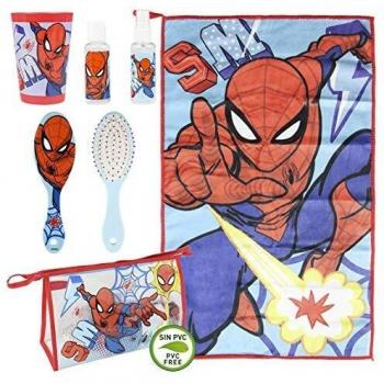 Cerdá 2100003055 Neceser Set Aseo/Viaje Spiderman, Multicolor, Talla única