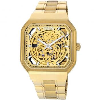 TOUS Reloj D-Bear Automático Mujer Acero Inoxidable Dorado
