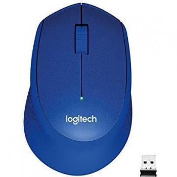 Logitech M330 SILENT PLUS Mouse Wireless, 2,4 GHz con Ricevitore USB Nano, Tracciamento Ottico 1000 DPI, Durata Batteria di 2 Anni, Compatibile con PC, Mac, Laptop, Chromebook