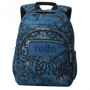 Mochila Gommas Urban Graph Azul, Mediana, 15 L