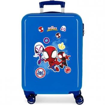 Joumma Bags. Maleta de Cabina Spidey Go Webs Azul -38x55x20cm
