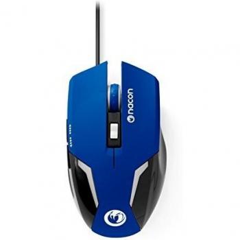 Nacon Mouse da Gioco con Sensore Ottico, Blu