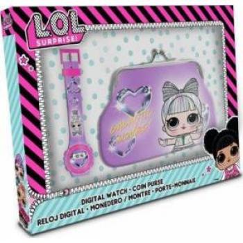 Reloj Digital LOL Surprise y Billetera Set Regalo