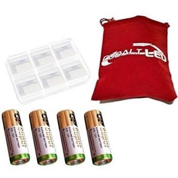 Cobalto® Pouch: 23 A/Alkaline 12 V (GP). Replaces battery: 23 A, A23, 23 AE, 23 AG, MN21, LRV08, GP23, A-E23, A-K23, V23GA, 23 GA gp-23, a L1028, LR23 A, LRV08, L1028, rvo8, MS21, E23 A, K23 A, V23GA, 8LR932, 8LR23, VR22, 8 F10R, CA20, MN21/23