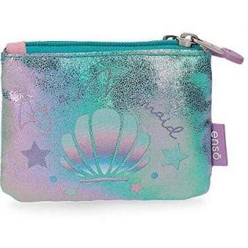 Enso Be a Mermaid Monedero Verde 11,5x8x2,5 cms Poliéster