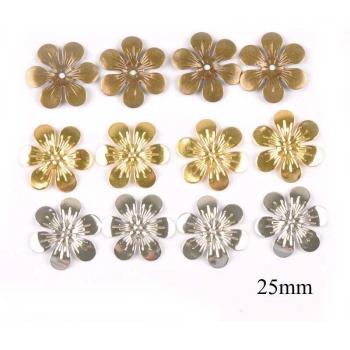 Conectores Flor Retro 25mm – Pulseras de Filigrana