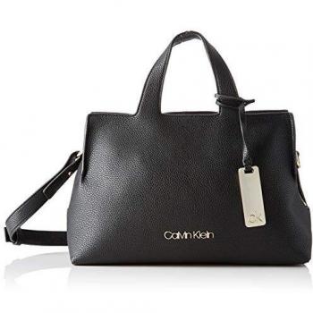 Calvin Klein NEAT F19 MED TOTEMujerBolsos bandoleraNegro 20.3x15.2x27.9 centímetros