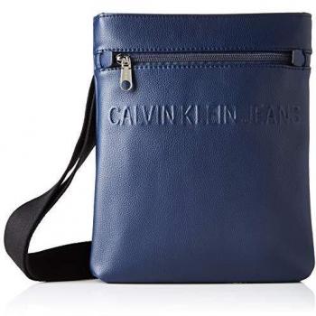 Calvin Klein MICRO PEBBLE EU FLAT PACK Azul 3x28x22 cm