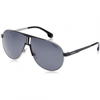 Carrera 1005/S IR TI7 Gafas de Sol, Negro (RUTBK MTTBLK/Grey Bluee), 66 Unisex Adulto
