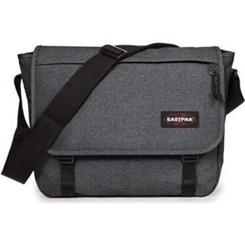 Eastpak Delegate +, Bolso Bandolera, Gris (Black Denim)