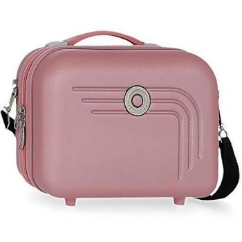 MOVOM Riga, Neceser ABS Adaptable Adultos Unisex, Rosa (Pink), 29x21x15 Cm