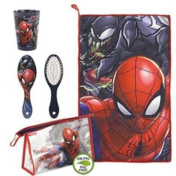 Set de Baño Spiderman 71244 transparente Junior