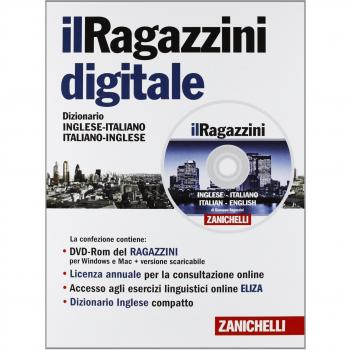 Il Ragazzini digitale 2014. Dizionario inglese-italiano, italiano-inglese. Licenza online di 12 mesi dall'attivazione. DVD-ROM