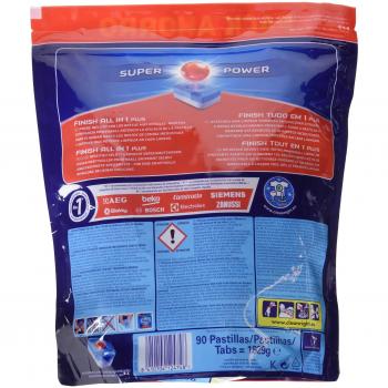 Finish Todo en 1 Plus Lavavajillas pastillas Regular