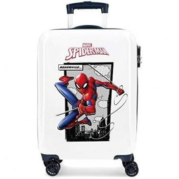 Maleta de cabina Marvel Spiderman Action azul 37x55x20 cms