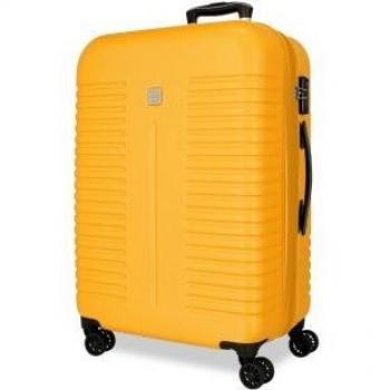 Maleta Grande Roll Road India rígida 80cm ocre