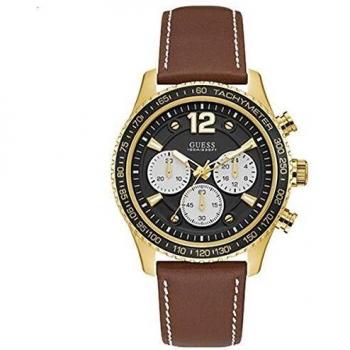 Guess Reloj de Hombre de Cuarzo con Correa de Cuero