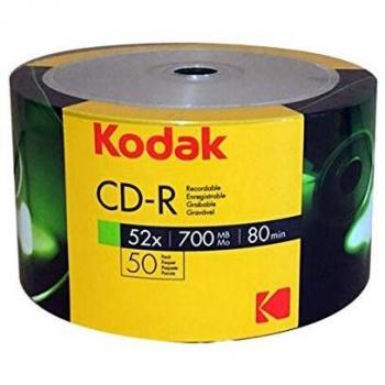 Kodak CD-R 700 Mb 80 min speed, 52x, 50 pieces pink packaging
