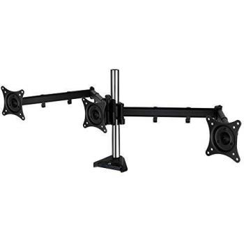 ARCTIC Z3 Pro (Gen 3) – Triplo Braccio Porta Monitor per Scrivania, Inclinabile e Ruotabile per Schermi e Televisori a 29'/32 Ultrawide, Hub USB a 4 Porte