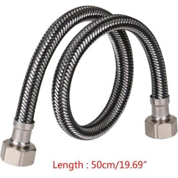 Connecteur tuyau d’eau douce métallique à compression 1/4 haute pression G32A