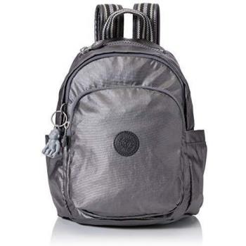 Kipling Delia Mini Mochila Mujer Negro (Carbon Metallic) 22x29.5x18 Centímetros (B x H x T)