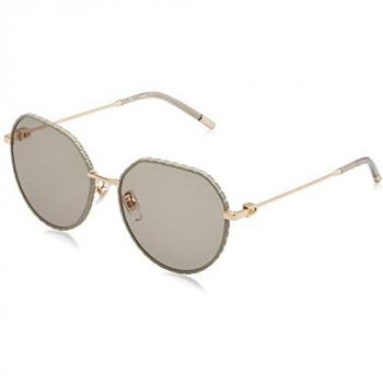 Gafas de Sol Furla Mujer SFU627 en Oro Rosa con Detalles Coloridos