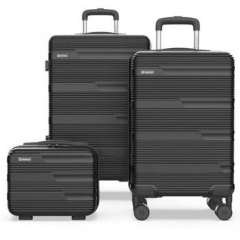 Numada Upfly T10 Juego De Maletas 3 Pzs ABS (55/66cm) + Neceser