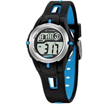 Calypso Reloj K5506/4 Digital Crush Infantil Correa Caucho Negro Azul