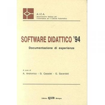 Software didattico '94. Documentazione di esperienze