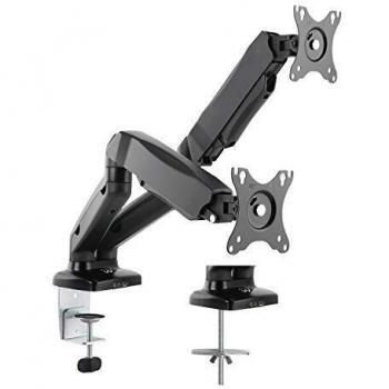 EWENT SUPPORTO DA SCRIVANIA A GAS PER DOPPIO MONITOR 27