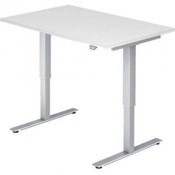 Hjh OFFICE PRO XMST 12 S Scrivania Elettrica Bianco 120x80