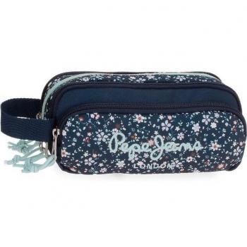 Estuche Pepe Jeans Alenka con cinco compartimentos