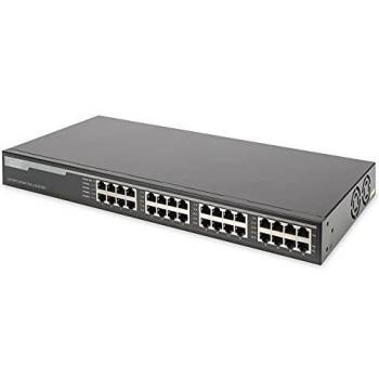 Switch Ethernet Digitus DN-95116 con 16 Porte, Velocità di Trasmissione fino a 1 GBit/s