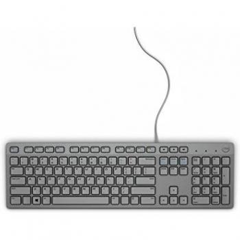 Dell KB216 Tastiera con layout QWERTY USA e supporto per lingue internazionali, modello KB216-GY-ENG-INT