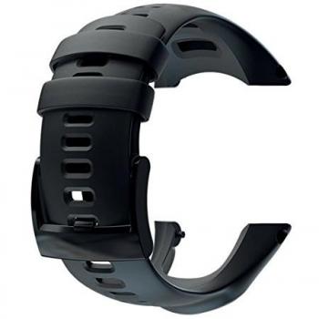 Correa de silicona Suunto Ambit2 S Ambit3 Sports, Unisex, Negro, Talla Única