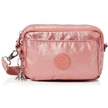 Kipling Abanu Multi Mujer Bolsos bandolera Rojo (Metallic Rust) 19x13x8 Centímetros (B x H x T)