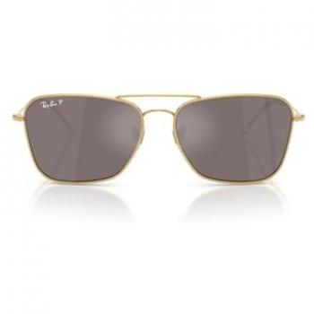 Ray-Ban RBR0102S Caravan Reverse Polarized 001/LB Gafas de Sol para Hombre Dorados