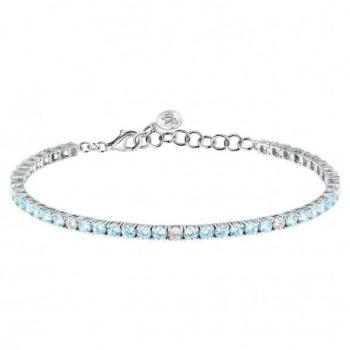 Morellato Pulsera de Mujer en Plata 925% Reciclada, Circonitas, colección Tesori