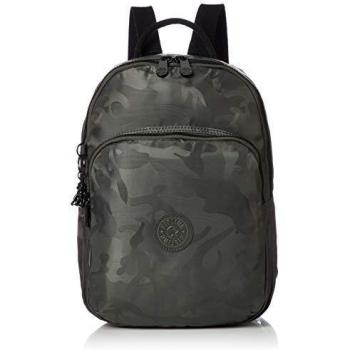 Kipling Seoul Air S, Mujeres, Verde (Satín Camo)