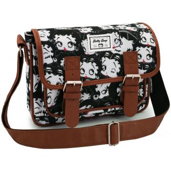 KARACTERMANIA Betty Boop Noir-Bolso Satchel HS, Negro