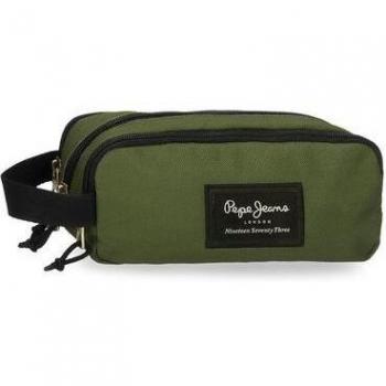 Estuche Pepe Jeans Aris Evergreen Verde -22x10x9cm