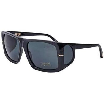 Tom Ford gafas de sol Rizzo (FT-0730 01A) Brillante Negro