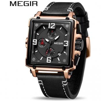MEGIR Chrono Militar Elegante