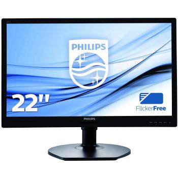 Philips 221S6LCB Monitor 21.5 LED, Full HD, 5 ms, 16:9, Nero