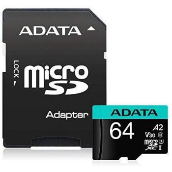 ADATA Premier Pro 64GB MicroSDXC UHS-I Classe 10 Memoria Flash