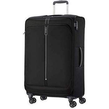 Samsonite Popsoda, Maleta Expandible Unisex Adulto, Negro, 78 Cm