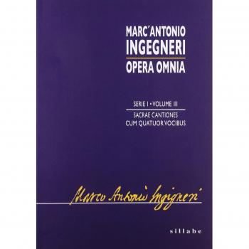Sacrae cantiones cum quatuor vocibus. Mottetti a 4 voci. Ediz. italiana e inglese